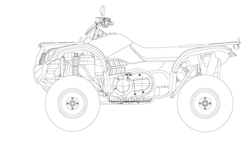 Product picture CFMOTO CF500 CF500-A Full Service Repair Workshop Manual 
